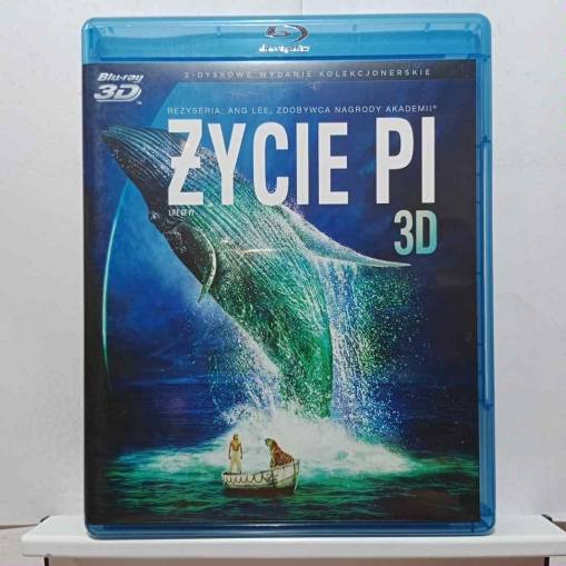 Okładka Ang Lee - Życie PI 3D (BLU-RAY 3D + BLU-RAY) (PL) [NM]