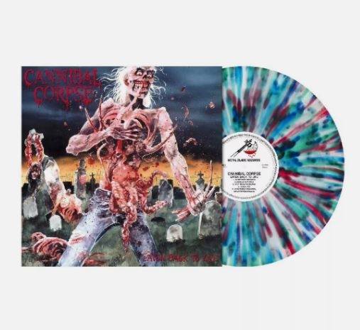 Okładka Cannibal Corpse - Eaten Back To Life LP SPLATTER