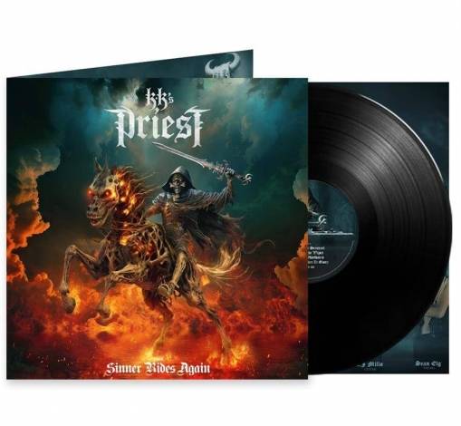 Okładka KK's Priest - The Sinner Rides Again LP