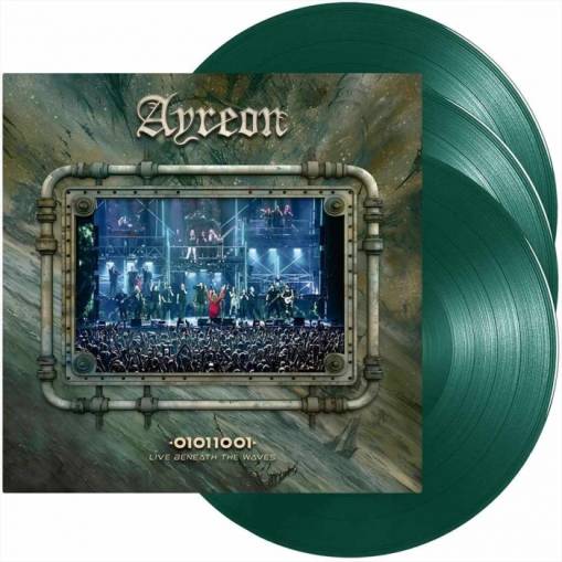 Okładka Ayreon - 01011001 - Live Beneath The Waves LP GREEN