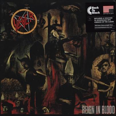 Okładka SLAYER - REIGN IN BLOOD