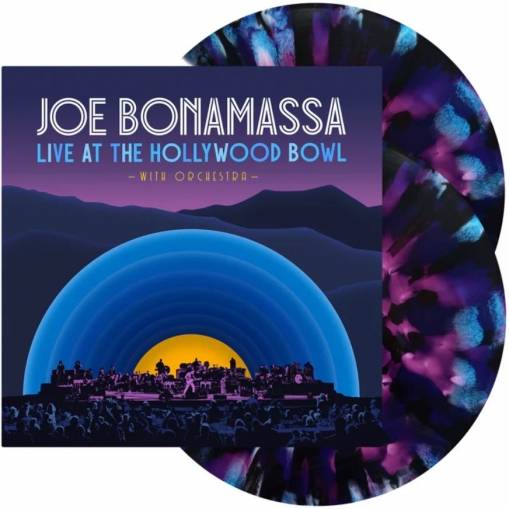 Okładka Joe Bonamassa - Live At The Hollywood Bowl With Orchestra LP PURPLE BLUE