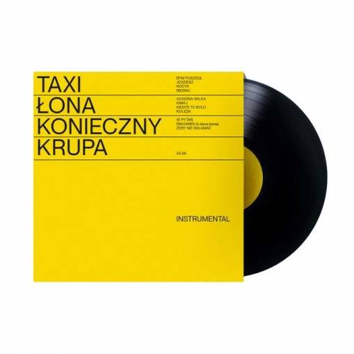 Okładka ŁONA, KONIECZNY, KRUPA - TAXI (INSTRUMENTAL) (LP)