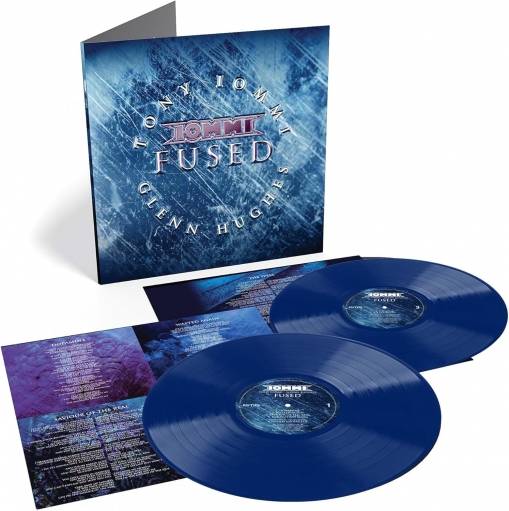 Okładka IOMMI, TONY FEATURING GLENN HUGHES - FUSED (2LP Translucent Cobalt Blue)