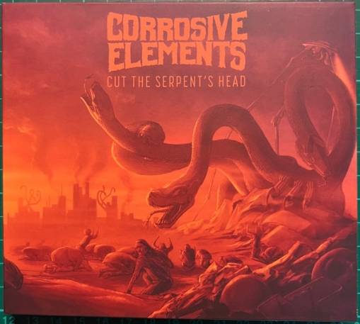 Okładka Corrosive Elements - Cut The Serpent's Head