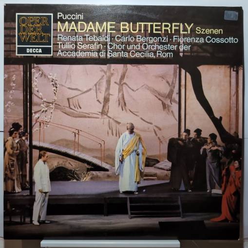 Okładka Giacomo Puccini - Madame Butterfly Szenen (LP [NM]