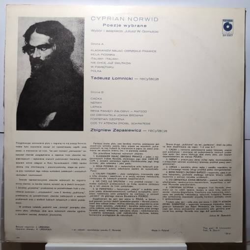 Wiersze Wybrane (LP) [NM]