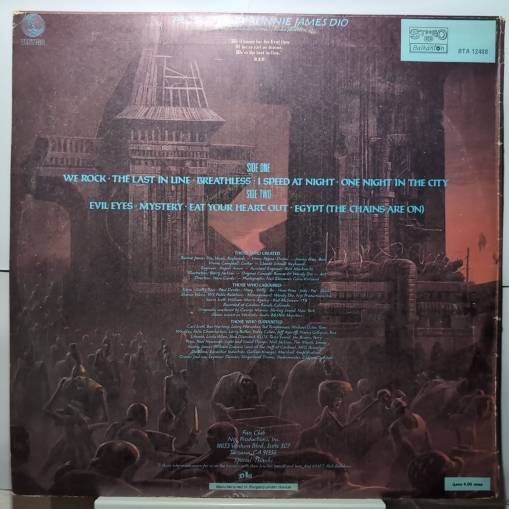 The Last In Line (LP BALKANTON) [NM]