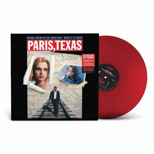 Okładka COODER, RY - PARIS, TEXAS OST (LIMITED RED VINYL)