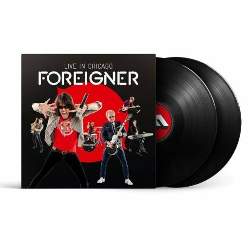 Okładka Foreigner - Live In Chicago LP BLACK