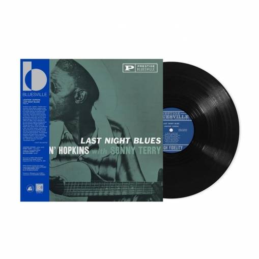 Okładka LIGHTNIN' HOPKINS, SONNY TERRY - LAST NIGHT BLUES (LP) (ACOUSTIC SOUNDS)