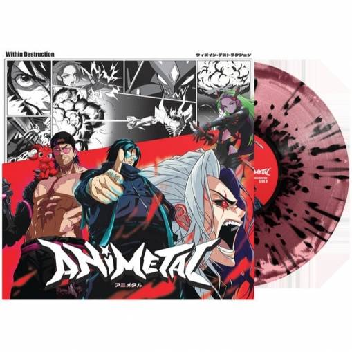 Okładka Within Destruction - Animetal LP BURGUNDY PINK