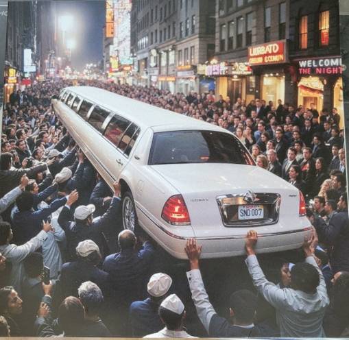 Okładka Sad Night Dynamite - Welcome The Night LP BLACK