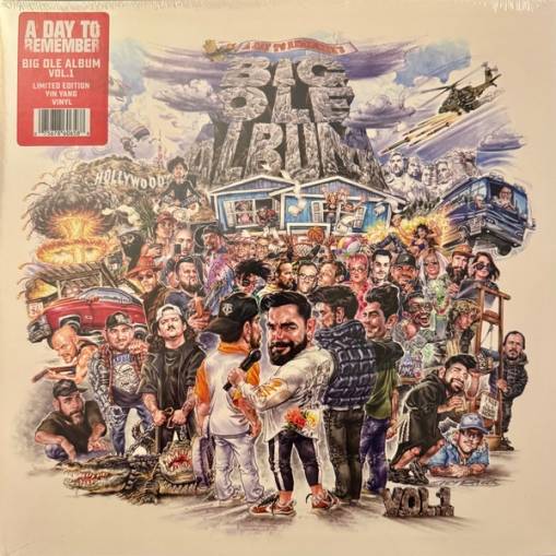 Okładka A DAY TO REMEMBER - BIG OLE ALBUM VOL. 1 (LIMITED BLACK & WHITE VINYL)