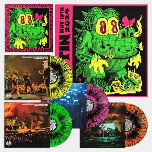 Okładka King Gizzard & The Lizard Wizard - King Gizzard - Live in Austin 24 LP NEON SPLATTER