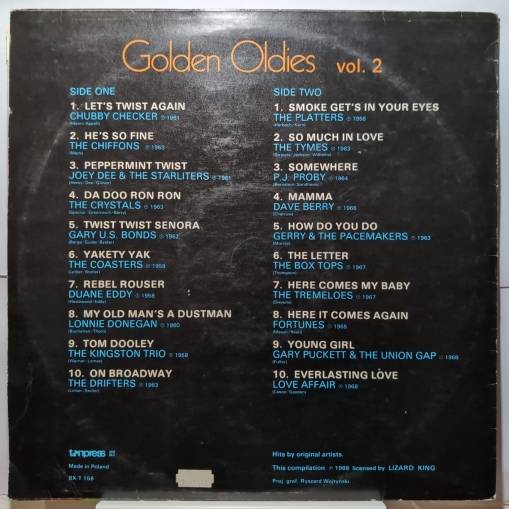 Golden Oldies Vol. 2 (LP) [VG]