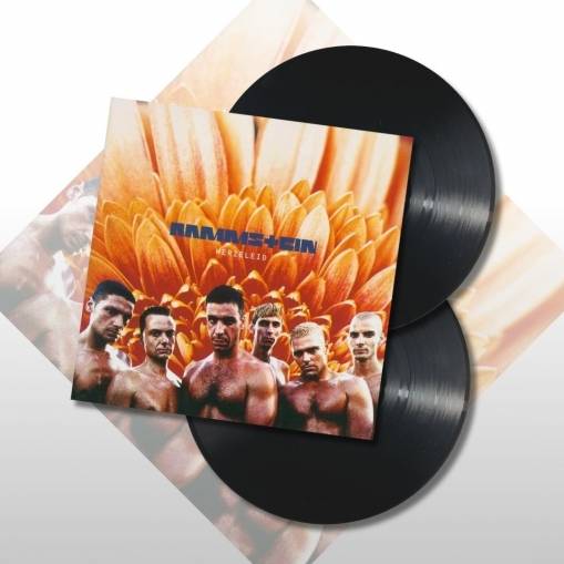 Okładka RAMMSTEIN - HERZELEID 2LP LTD.