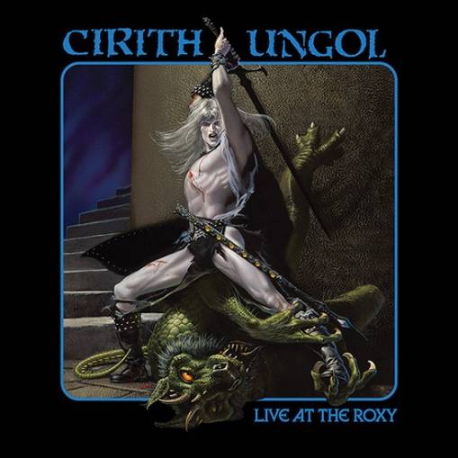 Okładka Cirith Ungol - Live At The Roxy LP MARBLED