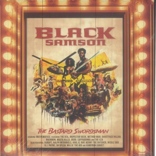 Okładka Wu-Tang Clan & Mathematics - Wu-Tang X Mathematics Presents Black Samson The Bastard Swordsman The Saga Continues Collection