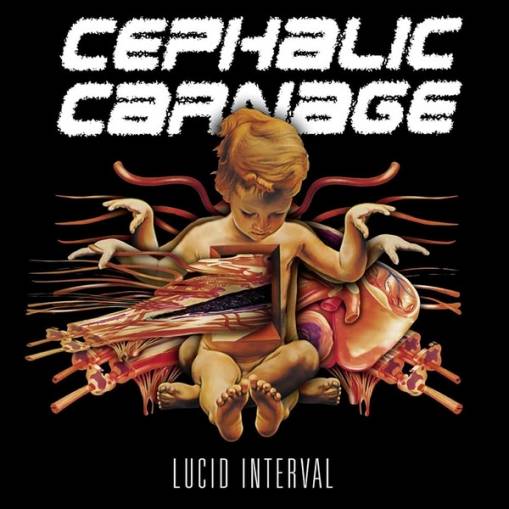 Okładka Cephalic Carnage - Lucid Interval LP MARBLED