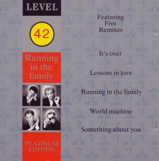 Okładka Level 42 - Running In The Family (Platinum Edition) [EX]