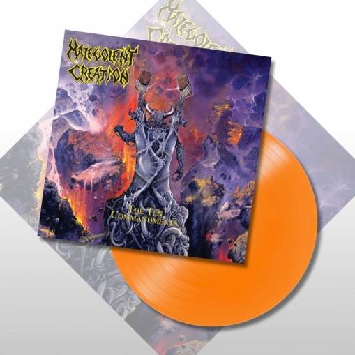 Okładka Malevolent Creation - The Ten Commandments LP BLUE