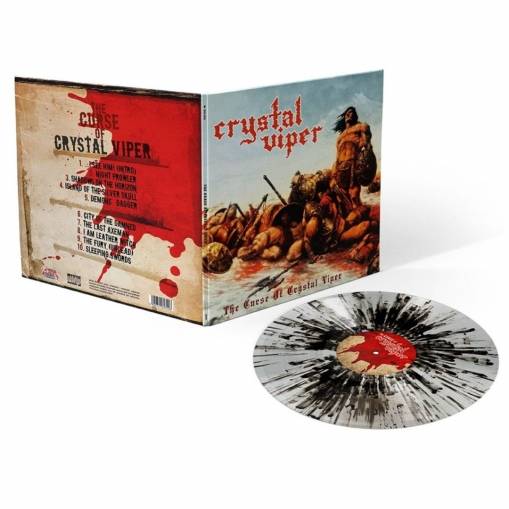 Okładka Crystal Viper - The Curse Of Crystal Viper LP SPLATTER