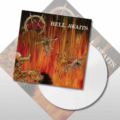 Okładka Slayer - Hell Awaits LP WHITE
