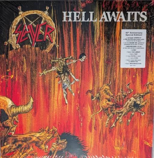 Okładka Slayer - Hell Awaits 40th Anniversary LP BOX