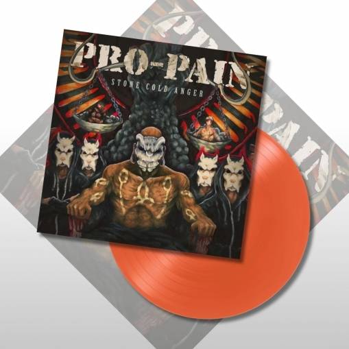 Okładka Pro-Pain - Stone Cold Anger LP ORANGE
