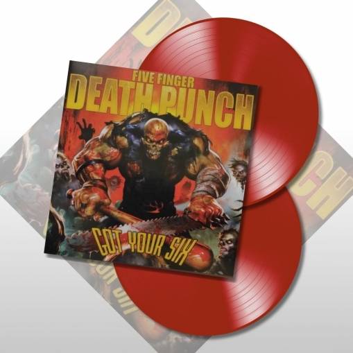 Okładka Five Finger Death Punch - Got Your Six LP RED