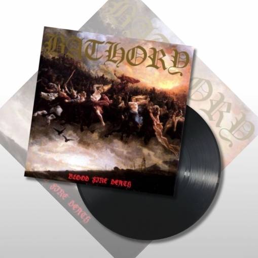 Okładka Bathory - Blood Fire Death LP