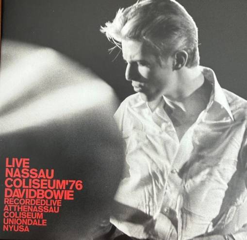 Okładka BOWIE, DAVID - LIVE (NASSAU COLISEUM '76)