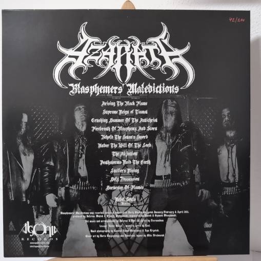 Blasphemers' Maledictions 42/200 LP RED [NM]