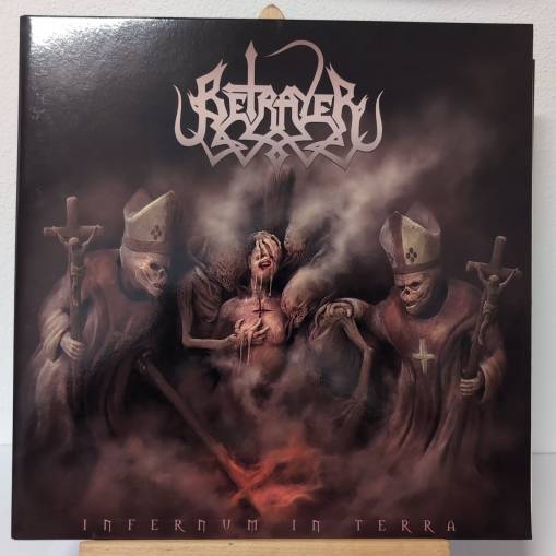 Okładka Betrayer - Infernum In Terra LP BROW [NM]