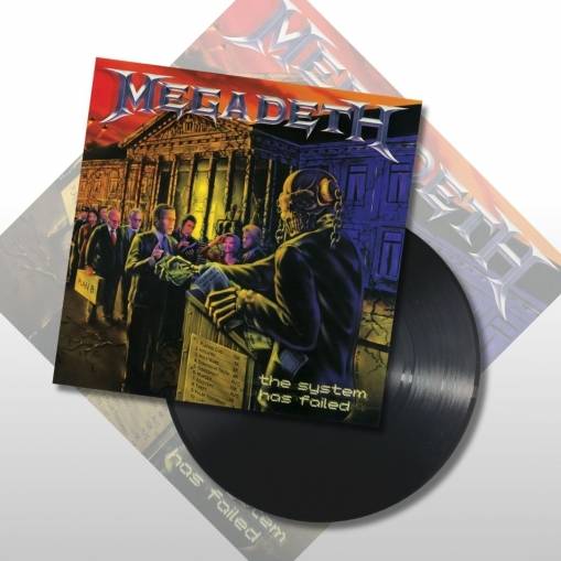 Okładka MEGADETH - THE SYSTEM HAS FAILED