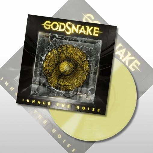 Okładka Godsnake - Inhale The Noise LP YELLOW