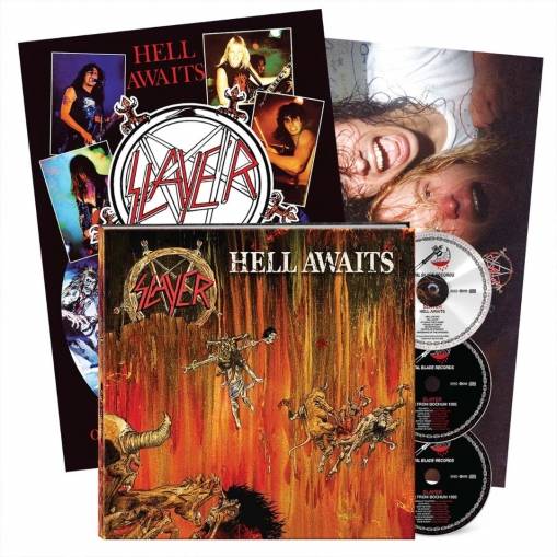 Okładka Slayer - Hell Awaits 40th Anniversary EARBOOK