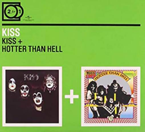Okładka Kiss - Kiss + Hotter Than Hell [EX]