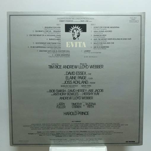 Evita: Original London Cast Recording (LP) [EX]