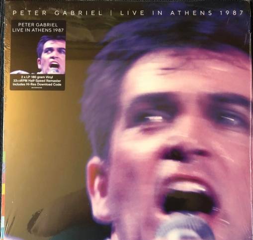 Okładka GABRIEL, PETER - LIVE IN ATHENS 1987 2LP