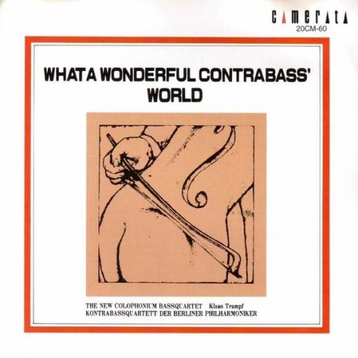Okładka Various -  What a Wonderful Contrabass World (JAPAN BRAK OBI) [NM]