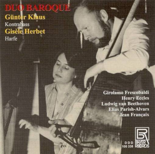 Okładka Gunter Klaus & Gisele Herbet - Duo Baroque [NM]