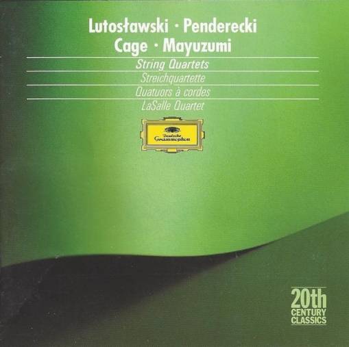 Okładka Witold Lutoslawski - String Quartets [NM]