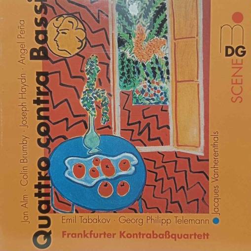 Okładka Frankfurter Kontrabass-Quartett - Quattro contra Bassi [EX]