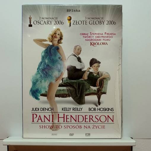 Okładka Stephen Frears - Pani Henderson