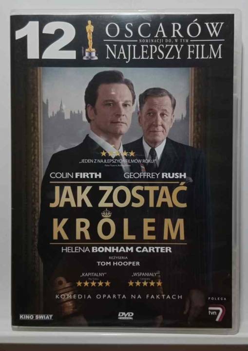 Okładka Tom Hooper - Jak Zostać Królem [NM]