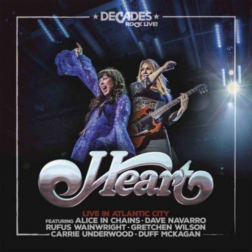 Okładka Heart - Live in Atlantic City LP