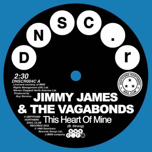 Okładka Jimmy James & The Vagabonds Sonya Spence - This Heart Of Mine Let Love Flow On EP RSD