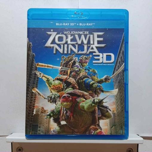 Okładka Jonathan Liebesman - Wojownicze Żółwie Ninja (PL) (BLU-RAY 3D+BLU-RAY) [NM]